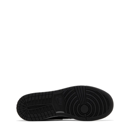 Air Jordan 1 Mid (GS) 'Black/Metallic Gold' sneaker, alternate view 6