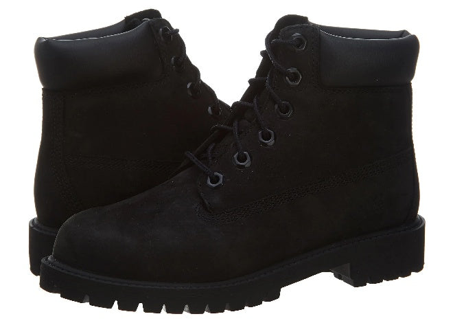 Timberland Juniors 6-Inch Premium Waterproof Boots 'Black'