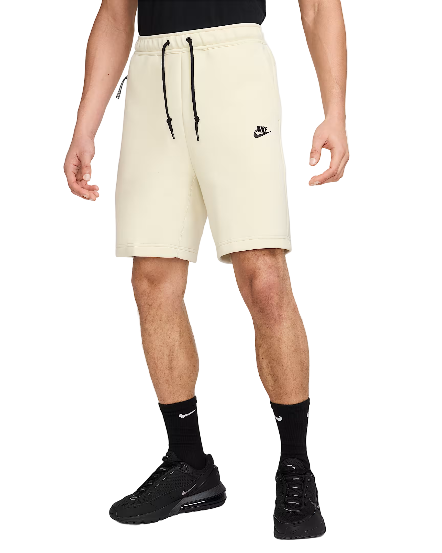 Nike Sportswear Tech Fleece Shorts 'Light Khaki' - Angle 3