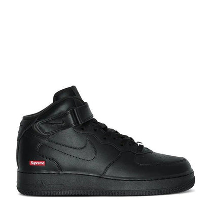 Nike Air Force 1 Mid x Supreme 'Box Logo Triple Black' - Angle 3