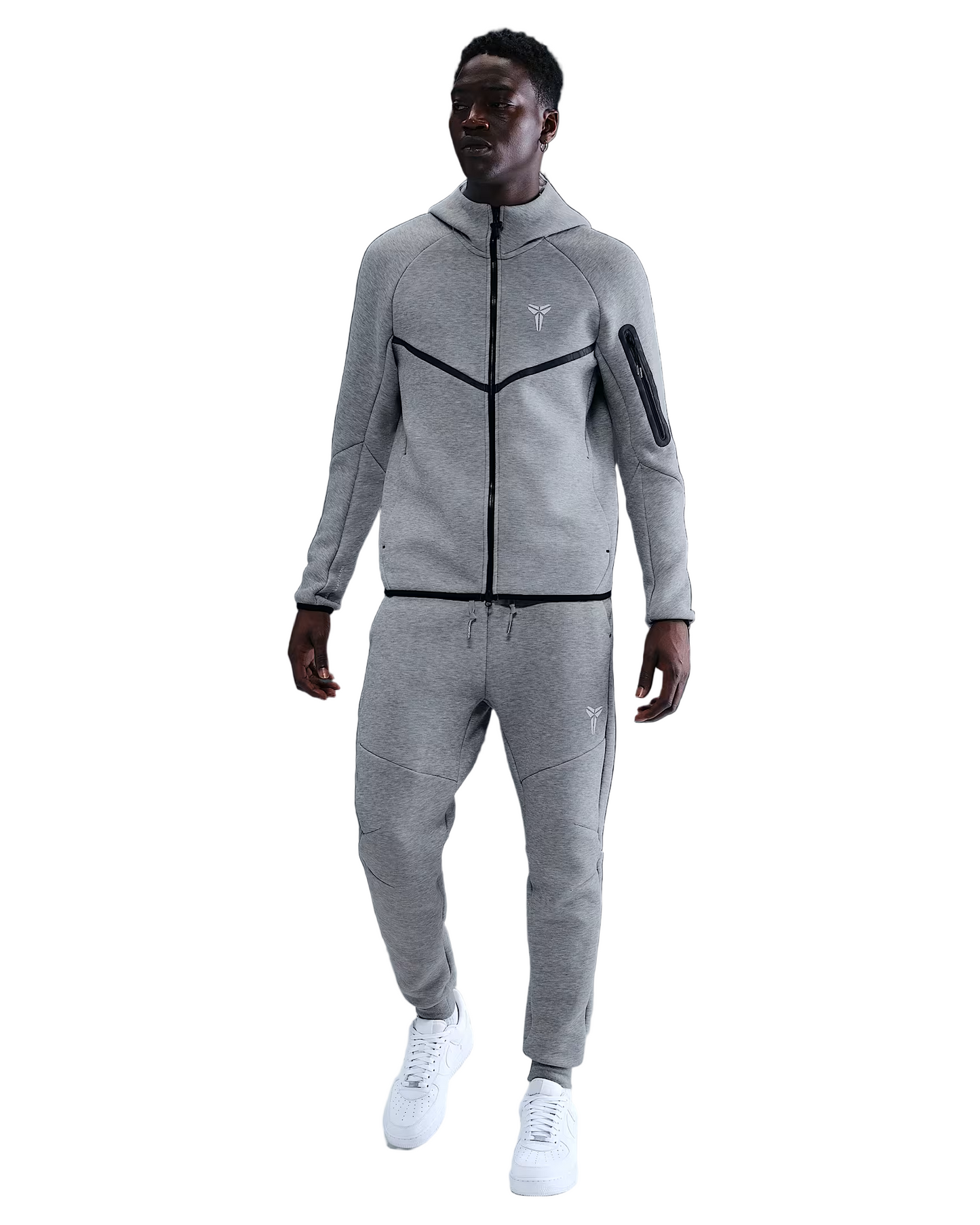 Nike Kobe Tech Fleece Jogger 'Dark Grey Heather' - Angle 3