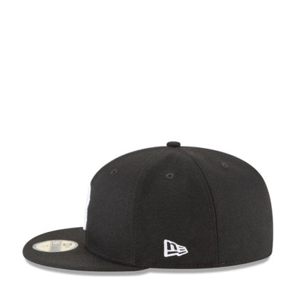 New Era 59FIFTY Boston Red Sox 'Black/White' - Angle 3