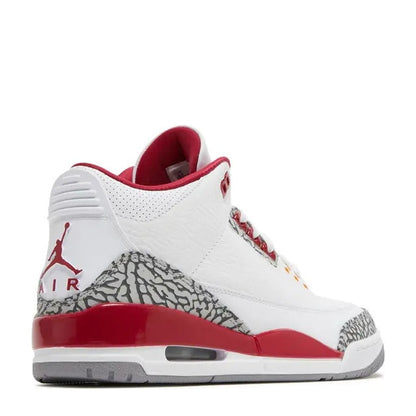 Air Jordan 3 Retro 'White Light Curry Cardinal Red' - Angle 3