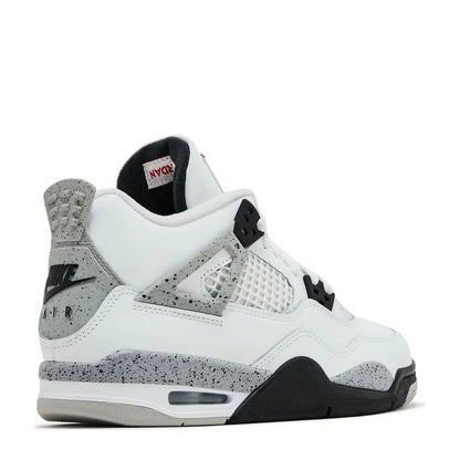 Air Jordan 4 Retro OG (GS) 'White Cement' - Angle 3