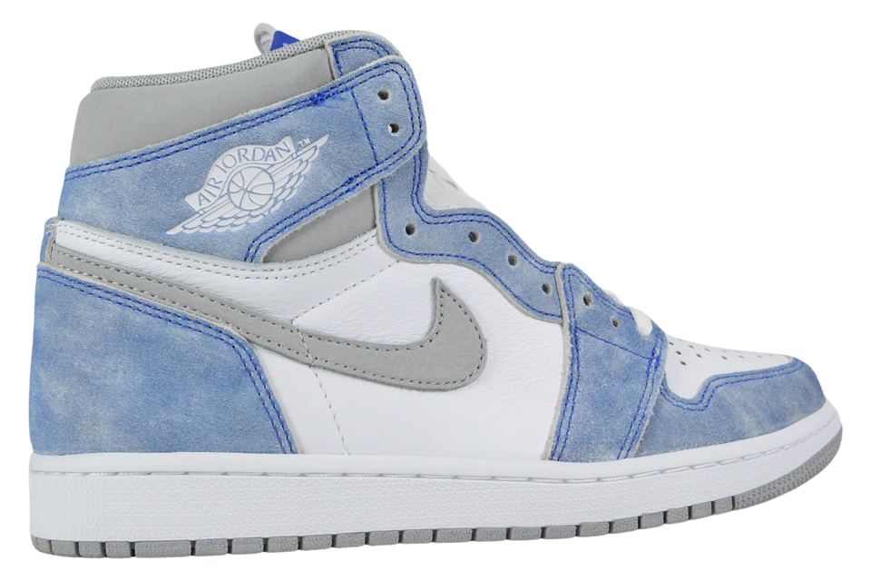 Air Jordan 1 Retro High OG 'Hyper Royal White Light Smoke Grey' - Angle 3