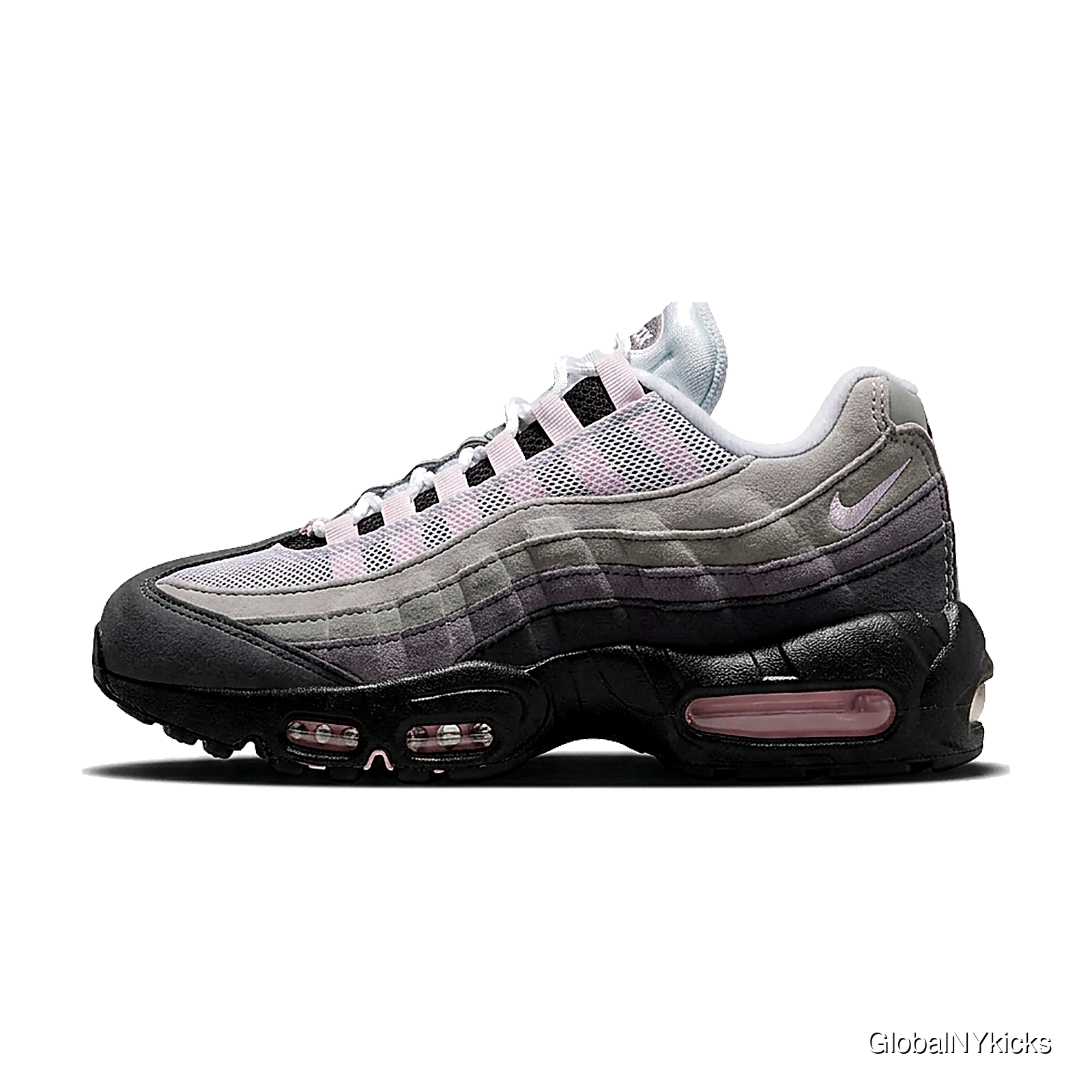 Nike Air Max 95 S (PS) 'Black Pink Foam' - Angle 3