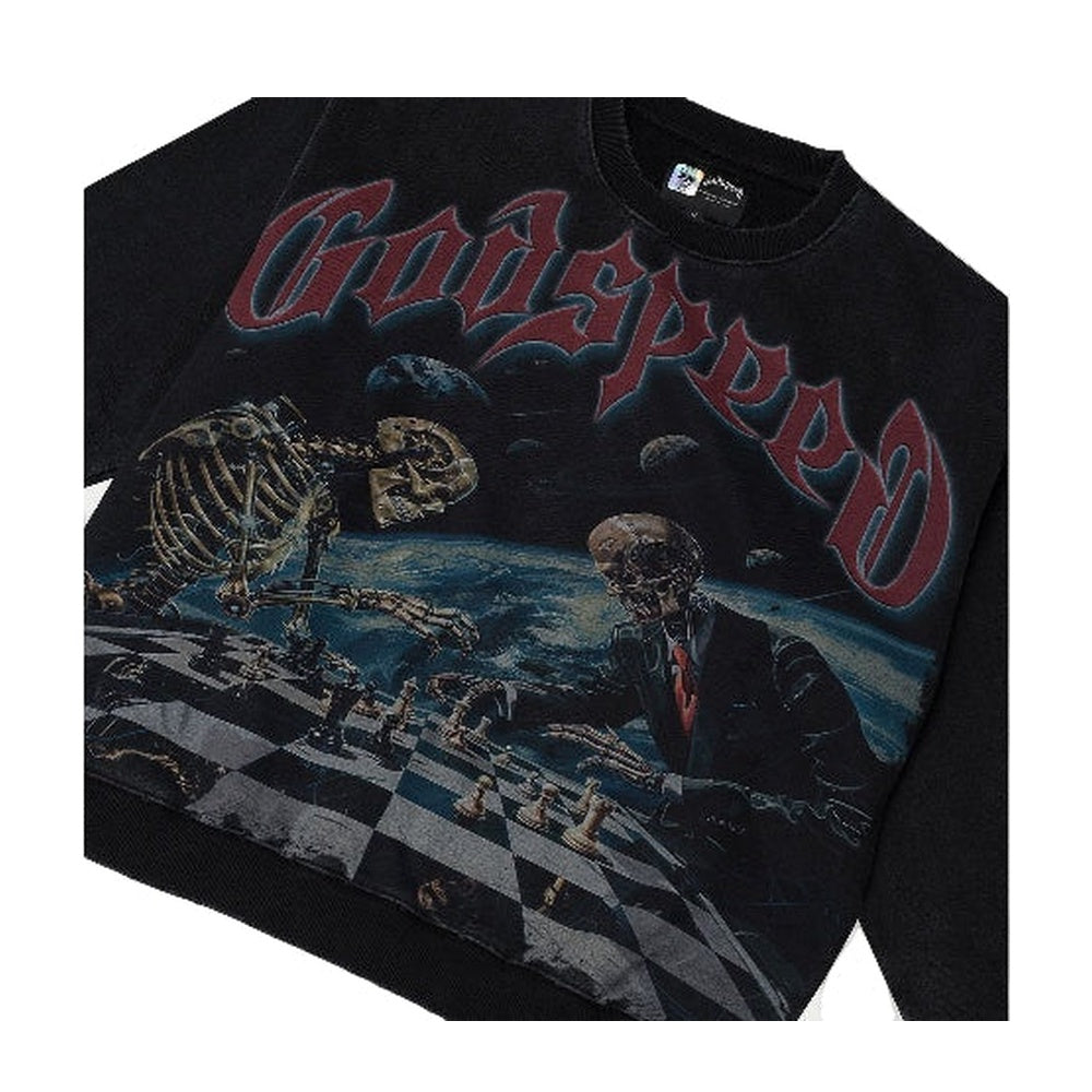 God Speed 01 FTW Sweatshirt 'Black' - Angle 3