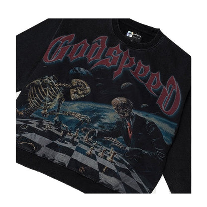 God Speed 01 FTW Sweatshirt 'Black' - Angle 3