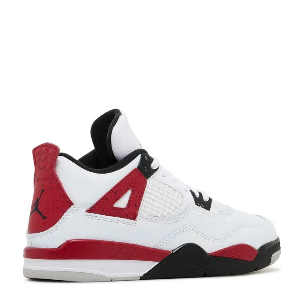 Air Jordan 4 Retro (PS) 'White Fire Red' - Angle 3