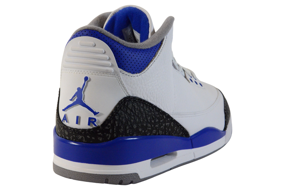 Air Jordan 3 Retro 'Racer Blue' - Angle 3
