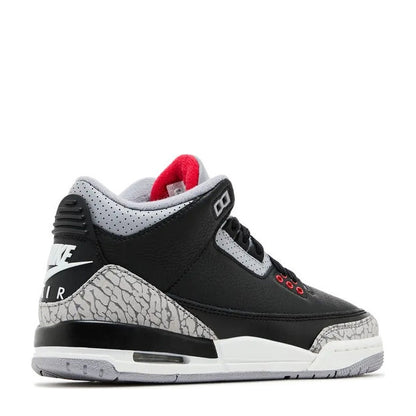 Air Jordan 3 Retro OG (GS) 'Black Cement' - Angle 3