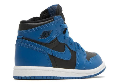 Air Jordan 1 High OG TD 'Marina Blue Black' Infant Toddler Sneaker