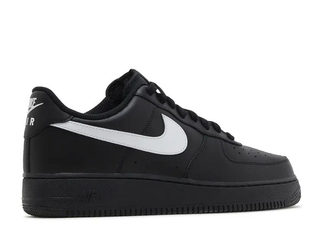 Nike Air Force 1 07 Black White Mens Sneaker Leather by Nike