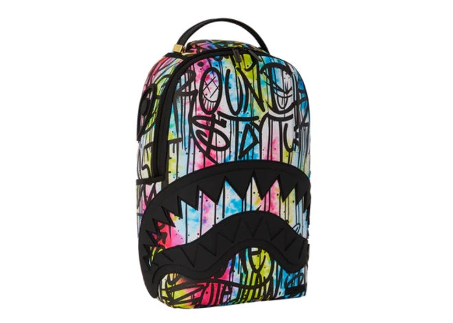 Sprayground DLXSV Backpack 'Graffiti Sharkmouth Throws'