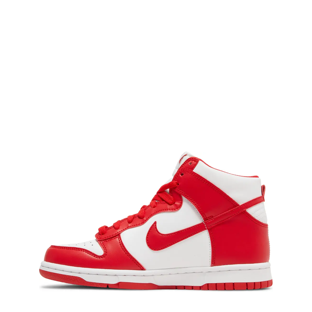 Nike Dunk High (GS) 'White University' sneaker, alternate view 3