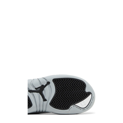 Air Jordan 12 Retro (TD) 'Black Wolf Grey White' sneaker, alternate view 8