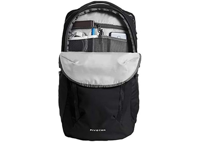 The North Face Pivoter Unisex School Backpack 'TNF Black' by North Face