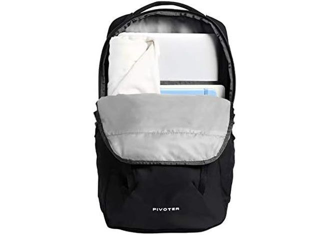 The North Face Pivoter Unisex School Backpack 'TNF Black' by North Face