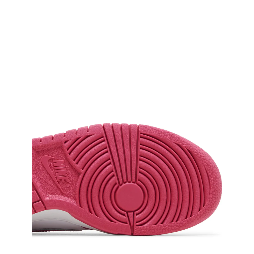 Nike Dunk Low (GS) 'Laser Fuchsia' sneaker, alternate view 7