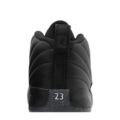 Air Jordan 12 Retro (TD) 'Black Bright Crimson Grey' sneaker, alternate view 6
