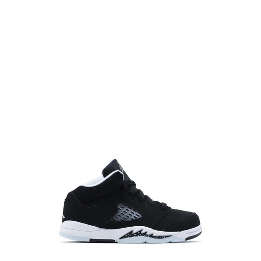 Air Jordan 5 Retro Infants' Sneakers - Black/Cool Grey/White - 55% Scale
