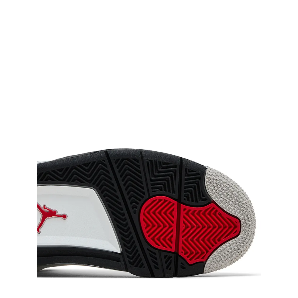 Air Jordan 4 Retro OG (GS) 'White Cement' sneaker, alternate view 7