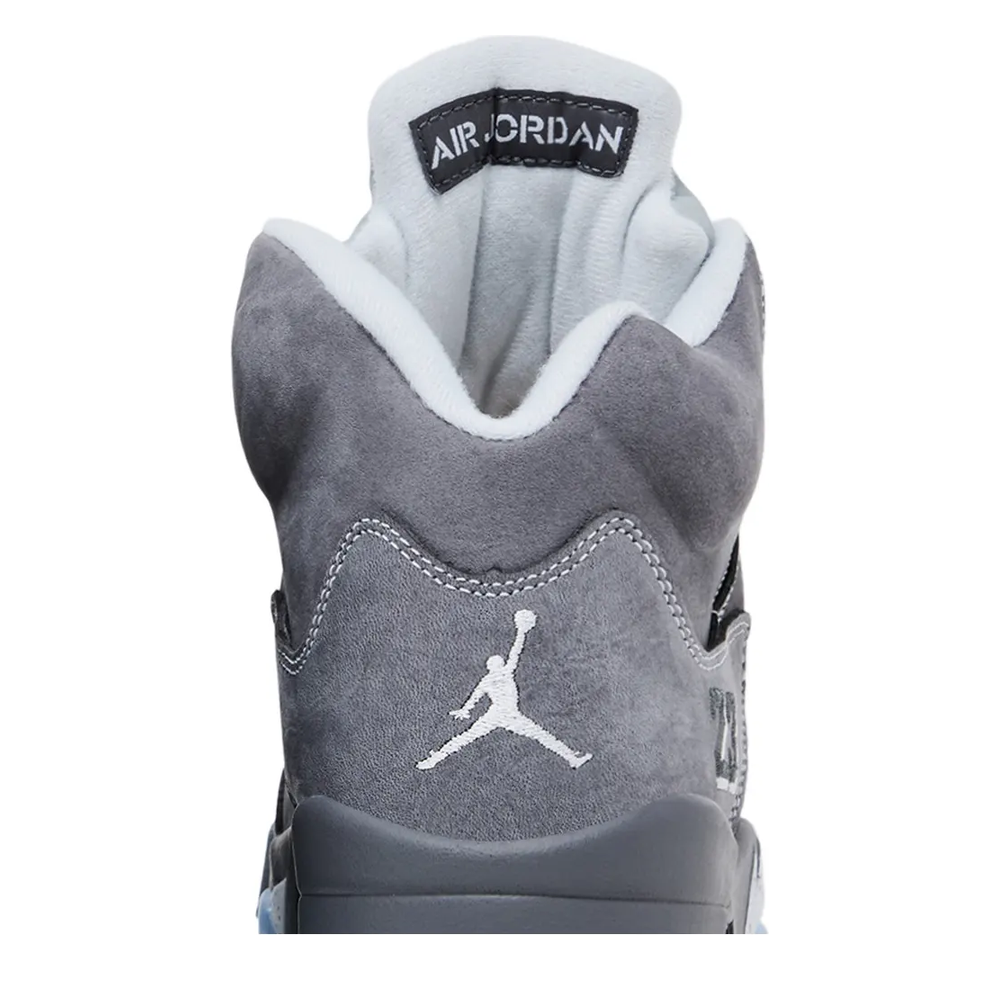Air Jordan 5 Retro 'Wolf Grey' sneaker, alternate view 9