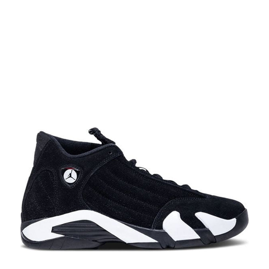 Air Jordan 14 Retro 'Black White Suede' - 85% Scale