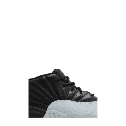 Air Jordan 12 Retro (TD) 'Black Wolf Grey White' sneaker, alternate view 6