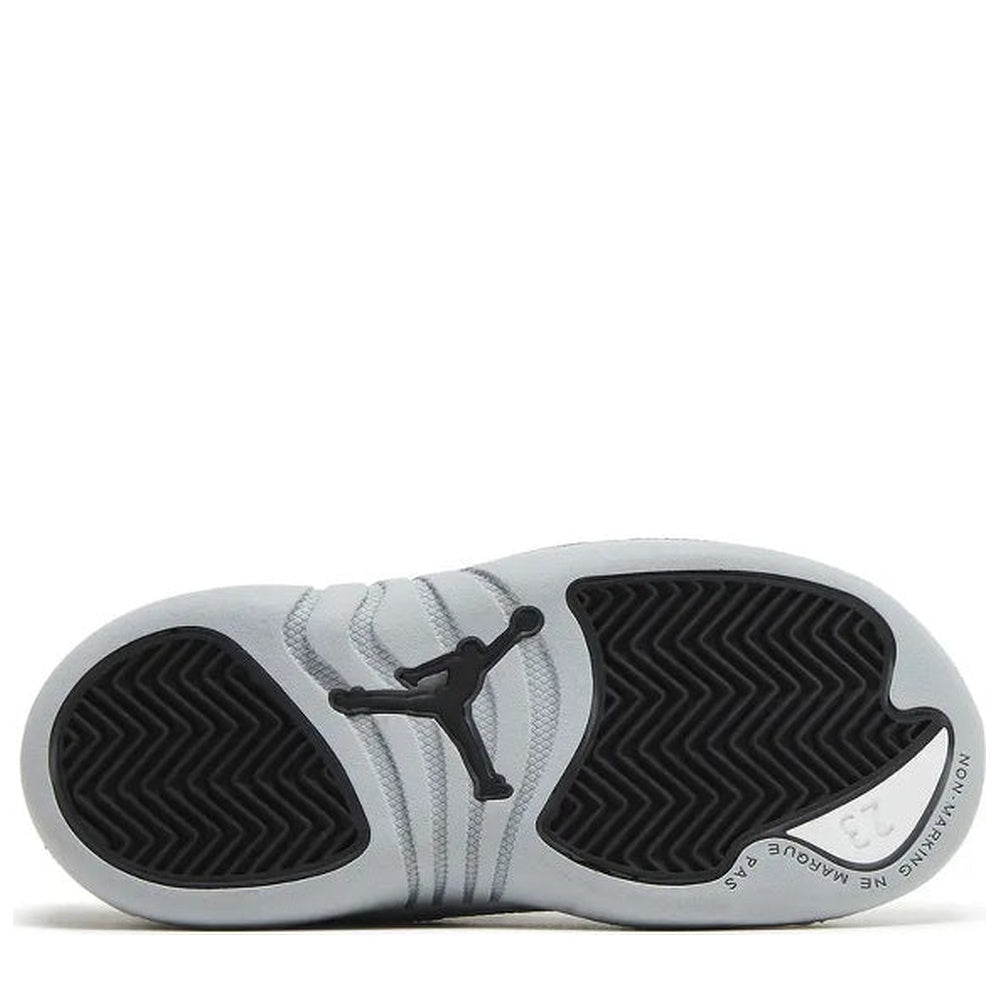 Air Jordan 12 Retro (TD) 'Black Wolf Grey White' - Angle 4