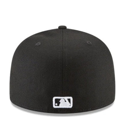 New Era 59FIFTY Boston Red Sox 'Black/White' - Angle 4