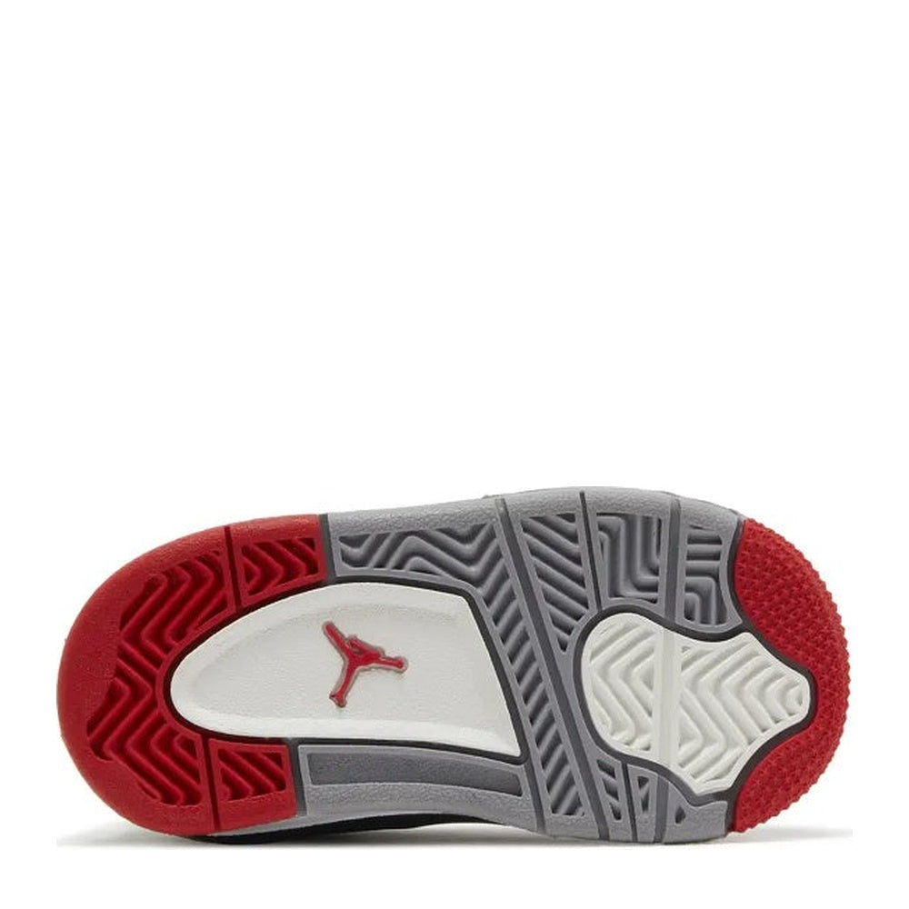 Air Jordan 4 (TD) 'Black Fire Red Grey' - Angle 4