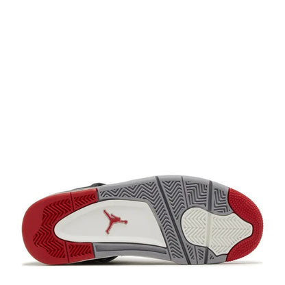 Air Jordan 4 Retro (GS) 'Black Fire Red Cement Grey' - Angle 4