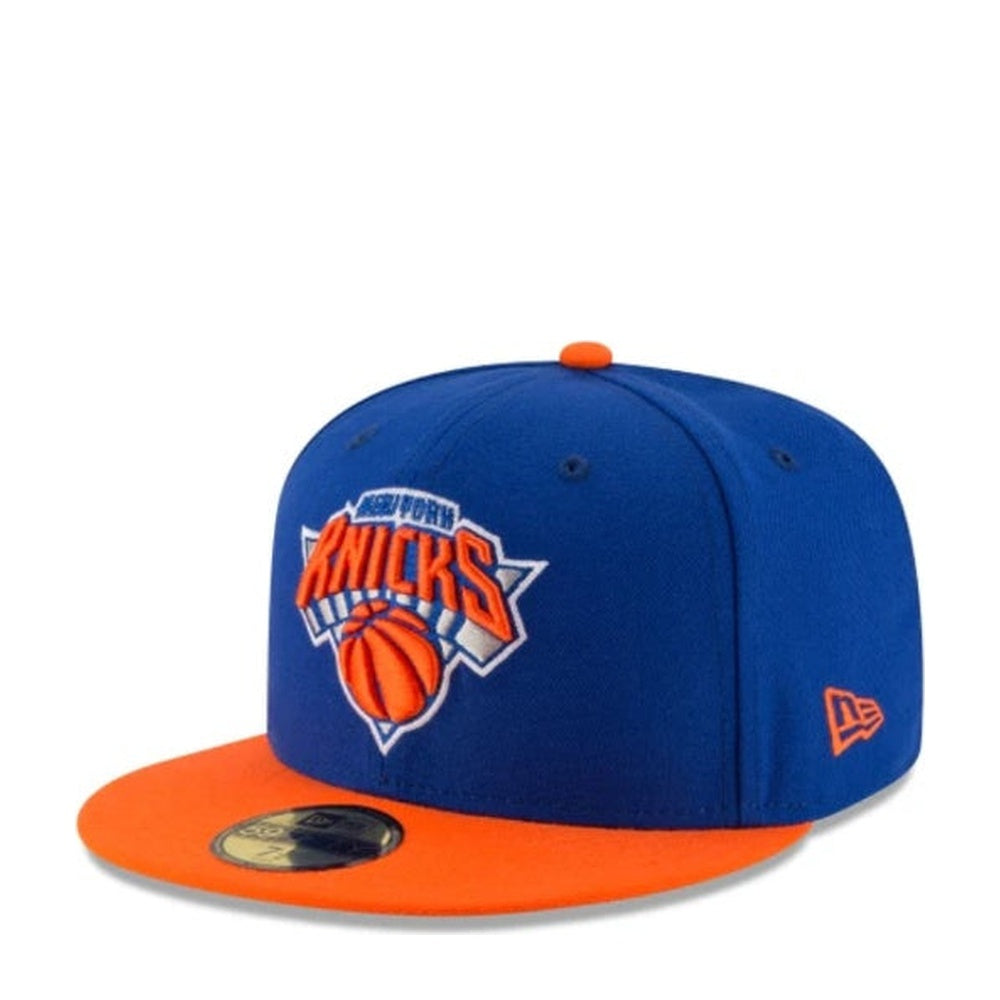 New York Knicks 2Tone 59FIFTY Fitted 'Blue Orange' - Angle 4
