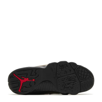 Air Jordan 9 Retro (GS) 'Black True Red Light Olive' - Angle 4