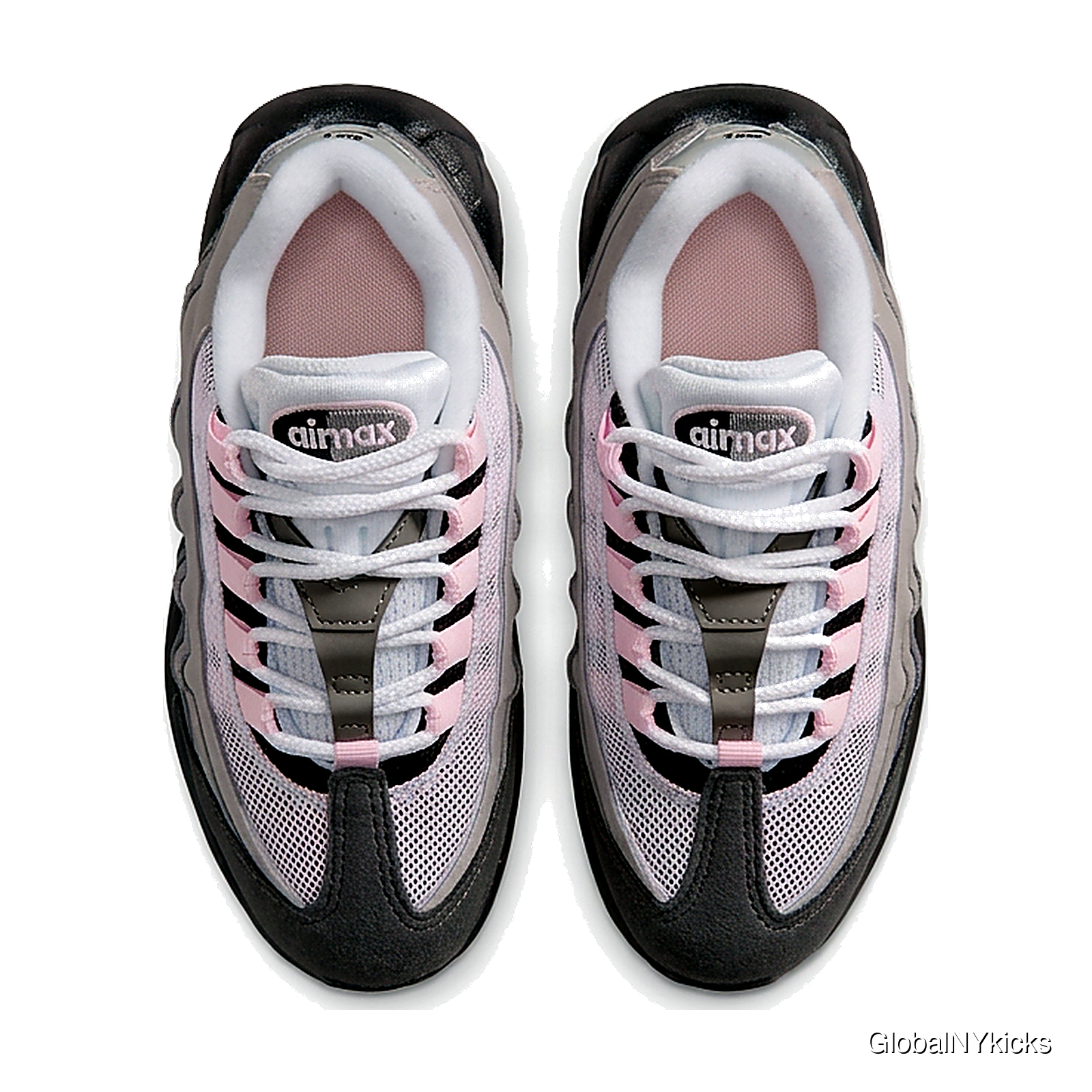 Nike Air Max 95 S (PS) 'Black Pink Foam' - Angle 4