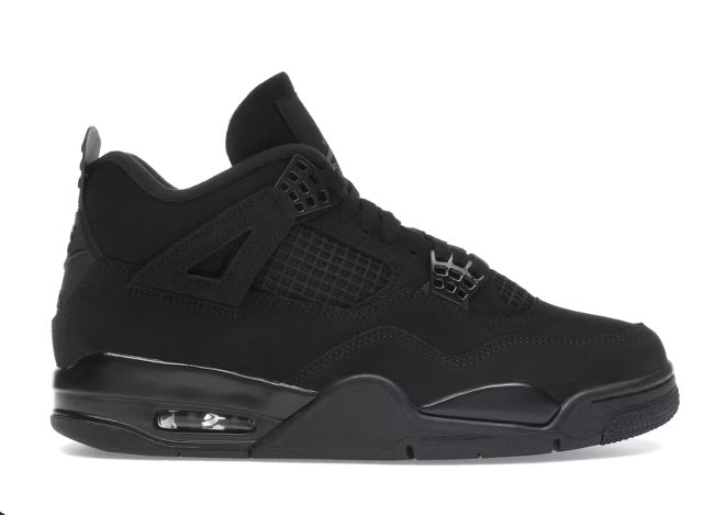 Nike Air Jordan 4 Retro 'Black Cat' 2025 Men's Sneaker