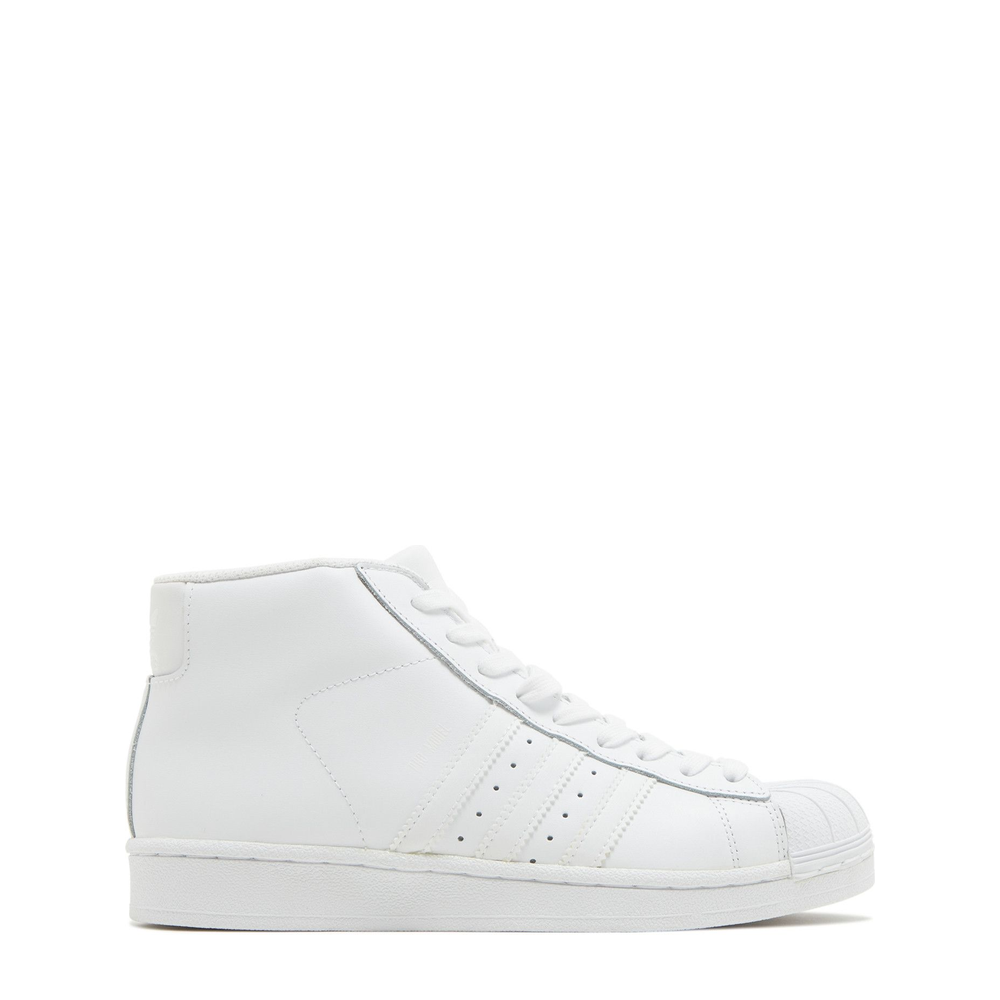 Pro Model (GS) 'White' sneaker, side view