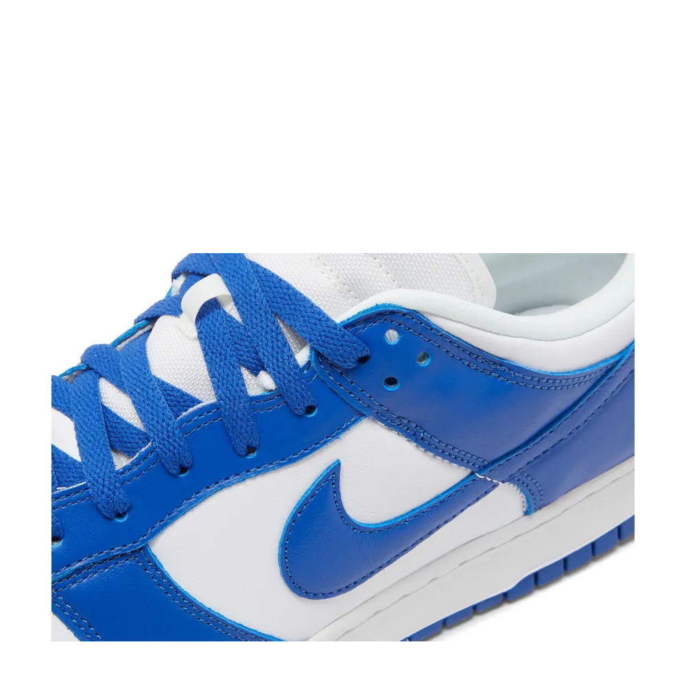 Nike Dunk Low SP 'Kentucky White Varsity Royal' sneaker, alternate view 11