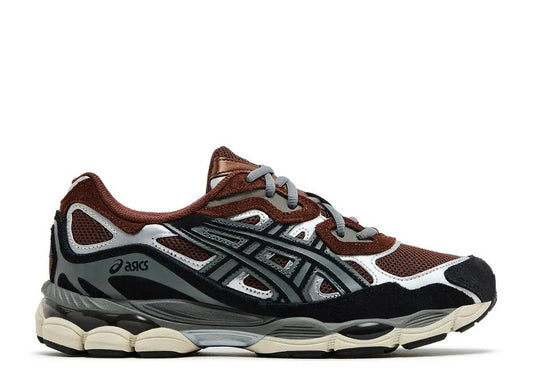 ASICS Gel NYC 'Reddish Brown Steeple Grey' Men's Sneaker by Asics