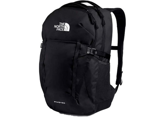 The North Face Pivoter Unisex School Backpack 'TNF Black' by North Face