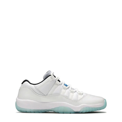 Air Jordan 11 Retro Low (GS) 'Legend Blue' sneaker, side view