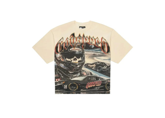 Godspeed Le Dernier Tee Bone Men’s – Premium Streetwear T-Shirt, Exclusive Graphic, Timeless Bone Color