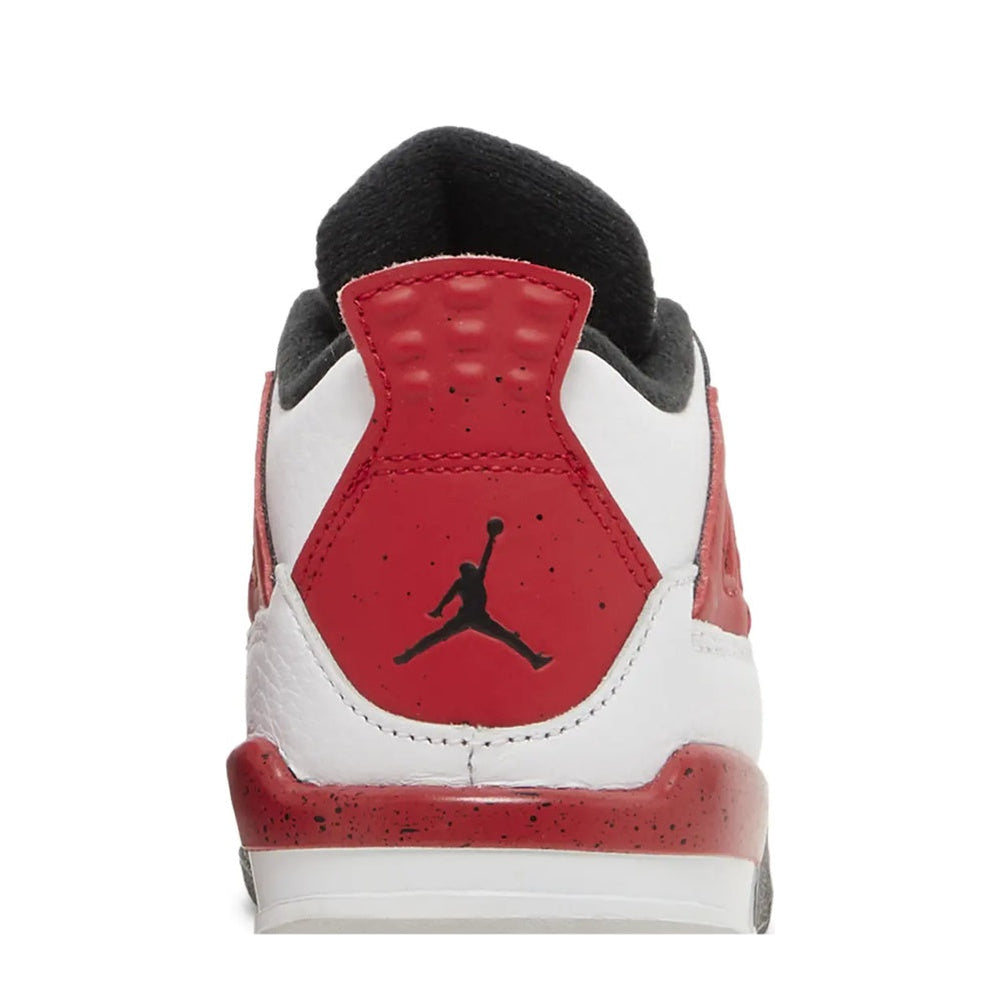 Air Jordan 4 Retro (TD) 'Red Cement' - 55% Scale - Angle 7