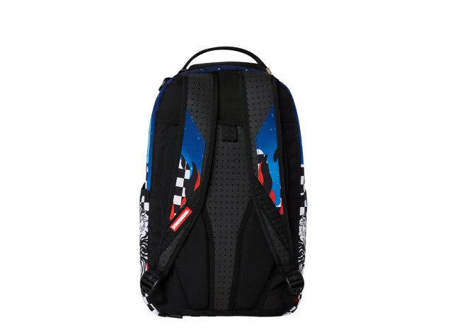 Sprayground Unisex Limited Edition Multi TURNIN AND BURNIN DLXSR BACKPACK