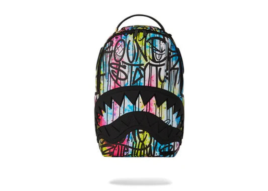 Sprayground DLXSV Backpack 'Graffiti Sharkmouth Throws'