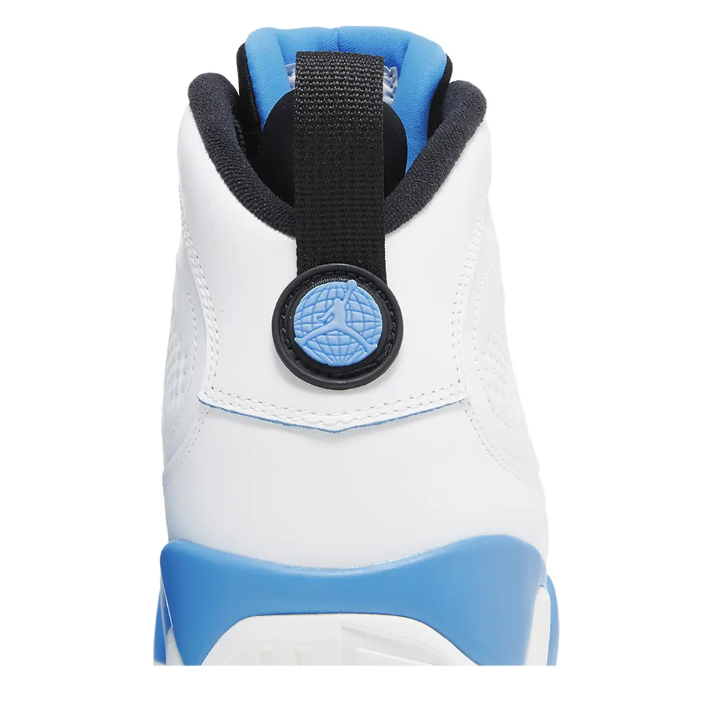 Air Jordan 9 Retro 'Powder Blue' sneaker, alternate view 9