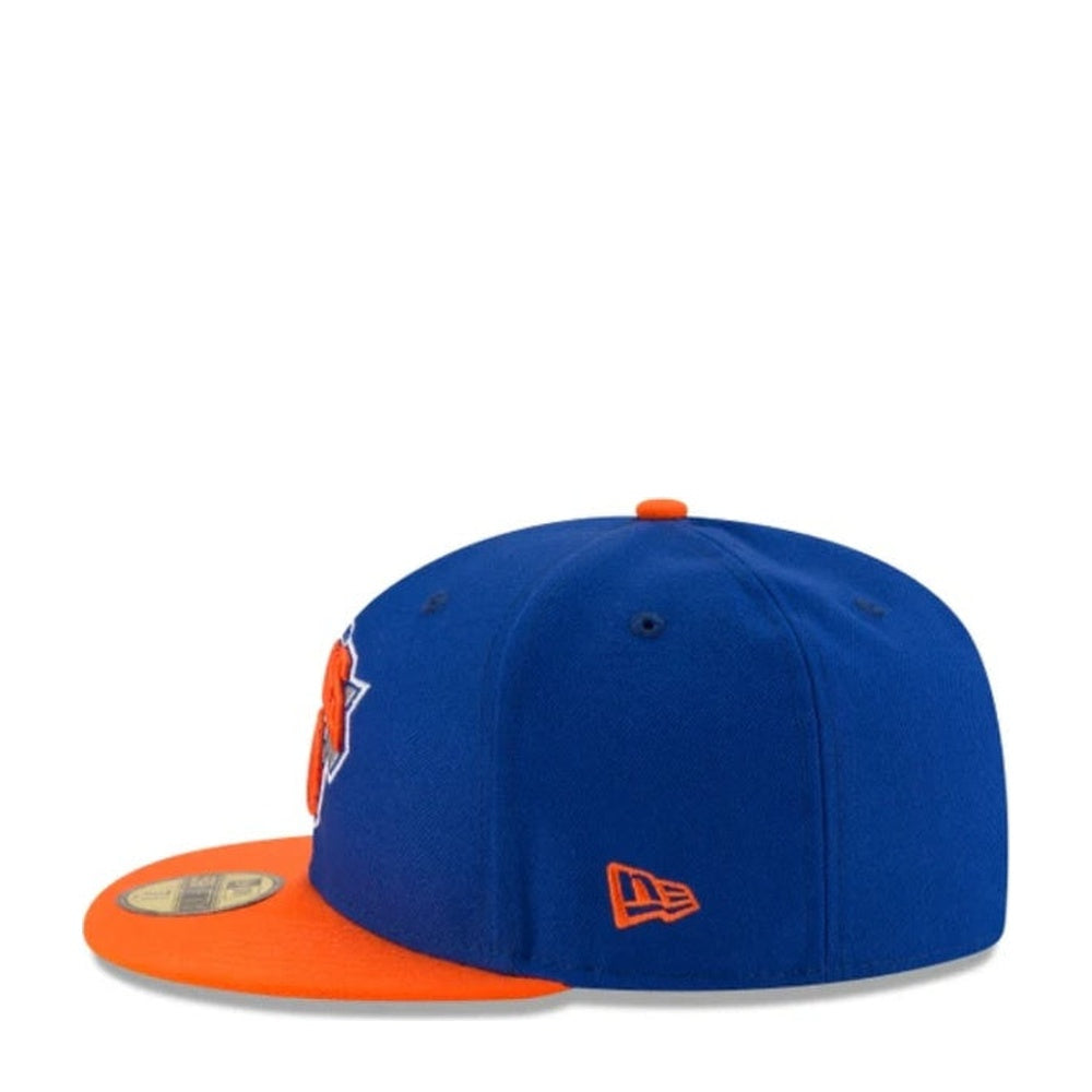 New York Knicks 2Tone 59FIFTY Fitted 'Blue Orange' - Angle 5