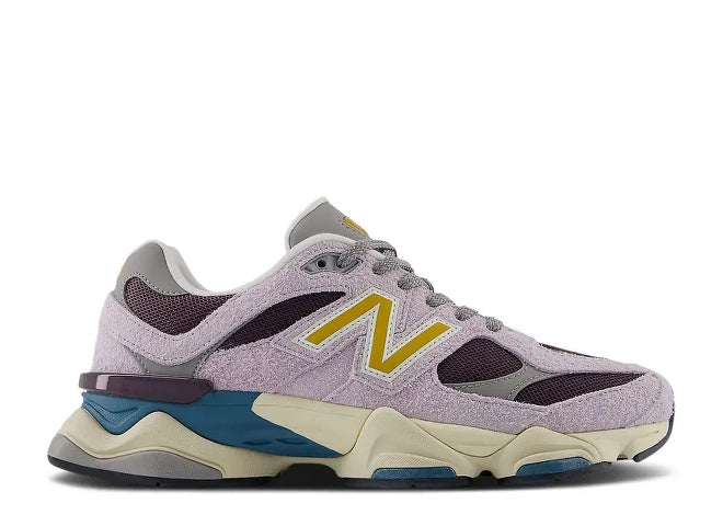 New Balance 9060 Kid's Sneaker Taro Plum Brown Cushioned by New Balance