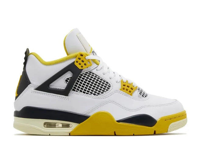 Nike Air Jordan Wmns Jordan 4 Retro 'Vivid Sulfur' Women’s Sneakers by Air Jordan